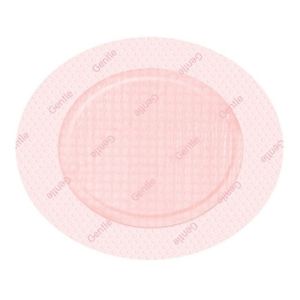 ALLEVYN GENTLE BORDER LITE OVAL 13.1 x 15.2 cm Bt/10, Pansement Hydrocellulaire Siliconé Extra Mince