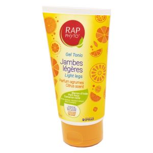 RAP PHYTO Gel Tonic Jambes Légères 150ml Parfum Agrumes - Soulage, Délasse, Tonifie