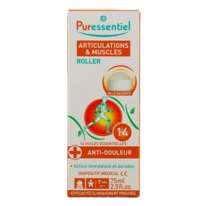 PURESSENTIEL ARTICULATIONS Roller aux 14 Huiles Essentielles - 75ml