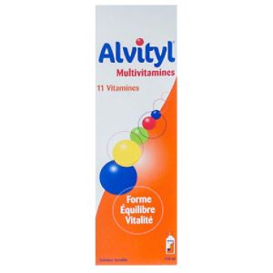 Alvityl Solution Buvable Multivitaminée Flacon 150ML