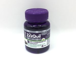 ZZZQUIL FORT SOMMEIL 30 Gommes Arôme Fruit des bois - Complément Alimentaire Aidant à  s' Endormir Vite