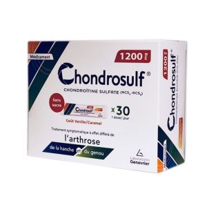 Chondrosulf 1200 mg, gel oral,sans sucre -30 sachets