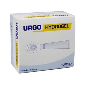 URGO Hydrogel 10 Tubes de 15g - Gel Hydrogel à Base de Polymère Naturel - Soin des Plaies