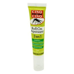 CINQ SUR CINQ Roll-on Apaisant d' Origine Végétale 7ml - 3 en 1 : Piqûres Insectes et Végétaux, Démangeaisons, Irritations