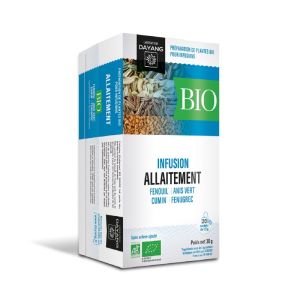 DAYANG BIO ALLAITEMENT Infusions 20x 1.5g - Fenouil, Anis Vert, Cumin, Fenugrec