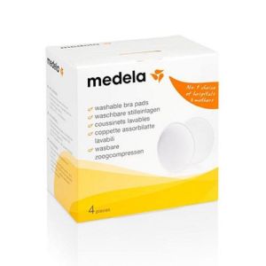 MEDELA Safe & Dry Coussinets d' Allaitement Lavables - Bte/4