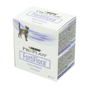 PURINA PRO PLAN Fortiflora Féline 30 Sachets de 1g - Equilibre et Bien-être Intestinal