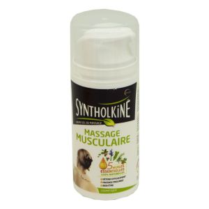 SYNTHOLKINE MASSAGE MUSCULAIRE Crème-gel de massage 75ml - Aux 5 Huiles Essentielles