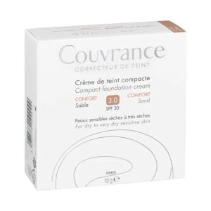 AVENE COUVRANCE Crème de Teint Compacte 3.0 Confort Sable SPF30 - Poudrier/10g