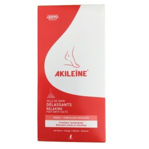 ASEPTA - Akileïne, sels de bain délassants, pieds + chevilles fatigués - 300 G