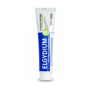 ELGYDIUM BLANCHEUR Fraîcheur Citron 75ml - LOT DE 2  Pâte Dentifrice au Bicarbonate de Sodium Micro Pulvérisé, Tube/ 75 ML, 3577056014376