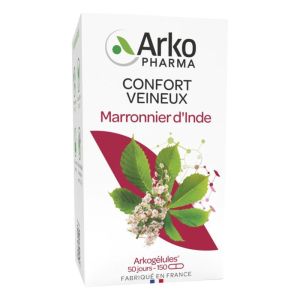 ARKOGELULES Marronnier d' Inde 1125mg de Graine Bte/150 - Confort Veineux