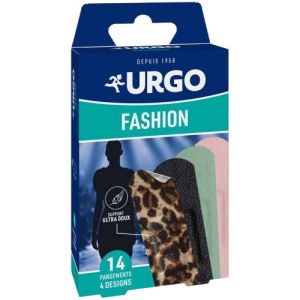 URGO - Pansements Fashion - Bte/14 , 4 Designs