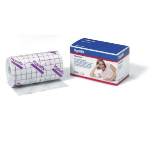 HYPAFIX 10m x 15cm - Bande Adhésive Multi Extensible, Micro Poreuse - 1 Unité