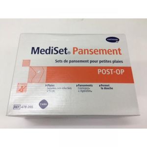 MEDISET Petites Plaies - Set de Pansements Post Op pour Petites Plaies Suturées, non Infectées &lt;