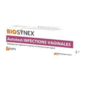 EXACTO 3 Tests Infections Vaginales - Autotest de Dépistage des Vaginoses et Mycoses en fonction du pH Vaginal