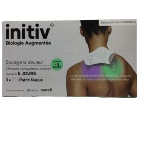 SANOFI - Initiv Soulage la douleur jusqu'à 5 jours - 3 PATCH nuque - 3664798065770