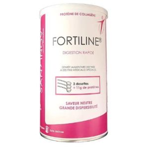 FORTILINE Digestion Rapide 2 Heures 400g - Poudre de Protéines - Dénutrition