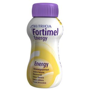 FORTIMEL ENERGY Banane HE - Aliment Diététique Hyper Energétique Normoprotidique en Cas de Dénutriti