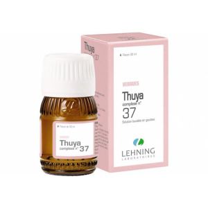 Lehning L37 THUYA complexe verrues - Flacon 30 ml