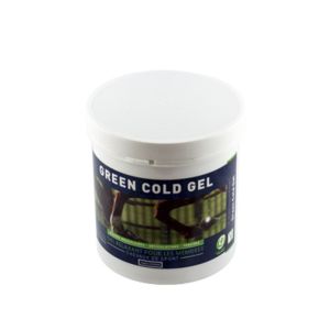 GREEN COLD GEL 1 Litre - Gel Relaxant Masses Musculaires, Articulations et Tendons du Cheval de Sport