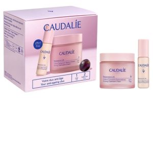 CAUDALIE DUO ANTI-AGE - Crème Resveratrol lift Cachemire Redensifiante + Sérum Liftant Fermeté