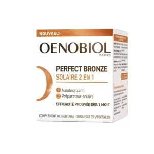 Oenobiol Perfect Bronze Solaire 2 en 1 30 capsules