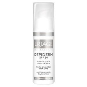 URIAGE Dépiderm SPF50+ Soin de Jour Anti Taches Spray/30ml - Haute Protection Anti Taches Brunes