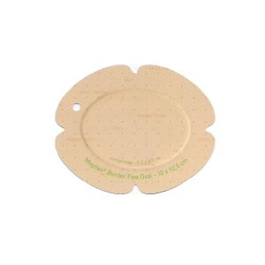 MEPILEX BORDER Flex Oval 10.8 x 14 cm - Pansement Hydrocellulaire Morpho Adaptable - Bte/16