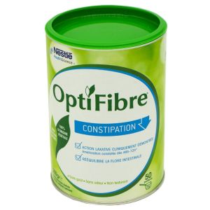 OPTIFIBRE Poudre Anti-Constipation 100% d'origine naturelle - Pot/250g - NESTLE