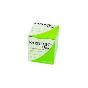 Kardegic 75 mg, poudre pour solution buvable - 30 sachets