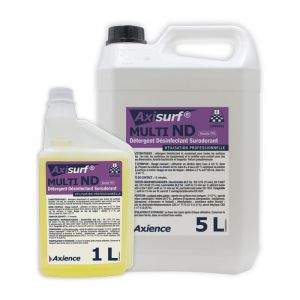 AXISURF Multi ND 1 Litre - Nettoyant et Désinfectant Surodorant des Grandes Surfaces