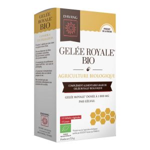 DAYANG GELEE ROYALE BIO 15 Gélules Végétales - Complément Alimentaire Défenses de l' Organisme