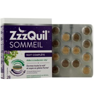 PROCTER & GAMBLE- Zzzquil Sommeil - Nuit complète - 28 comprimés