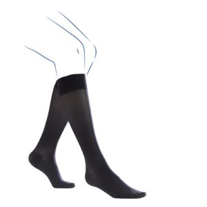 VENOFLEX KOKOON ABSOLU Chaussettes Mollet- NOIR - Contention Femme Classe 2