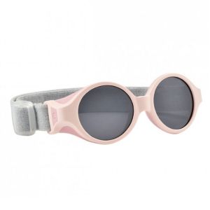 BEABA Lunettes Bandeau Rose Dragée - Lunettes de Soleil Nourrisson de 0 à 9 Mois