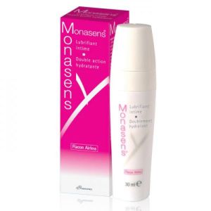 MONASENS LUBRIFIANT INTIME - Double Action Hydratante - Flacon Airless/30ml - THERAMEX