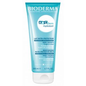 BIODERMA ABCDerm Hydratant 200ml - Lait Nutri Protecteur Visage et Corps - Dès la Naissance