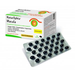 NATUROPHTA MACULA 180 Capsules - Complément Alimentaire à Visée Oculaire