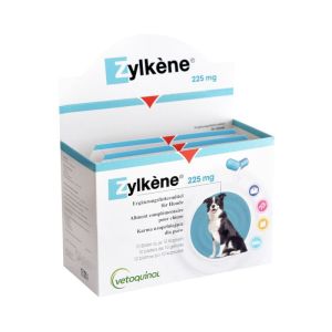 ZYLKENE 225mg - Bte/100 Gélules - Chiens de 10 à 30 kg - Nervosité, Stress