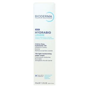 BIODERMA Hydrabio Crème d'eau hydratante légère 72h 40ml