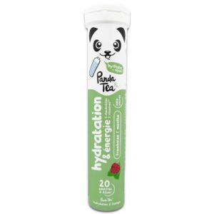 PANDA TEA -  HYDRATATION & ÉNERGIE FRAMBOISE MENTHE 20 PASTILLES SANS SUCRES