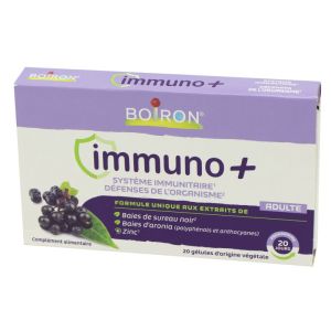 BOIRON IMMUNITE+ Adulte 20 Gélules - Système Immunitaire, Défenses de l' Organisme