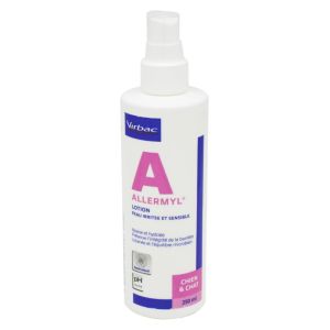 ALLERMYL Lotion Chat et Chien Peau Irritée et Sensible - Déséquilibre Barrière Cutanée - 250ml