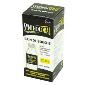 SYNTHOLORAL Bain de Bouche 150ml - Pour une Haleine Fraîche et des Gencives Saines et Apaisées