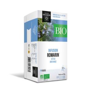 DAYANG BIO ROMARIN Infusions 20x 1.5g - Détox, Drainage, Troubles Hépato-biliaires