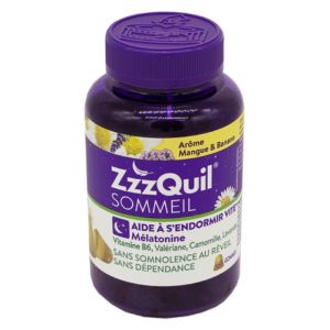 ZzzQuil Fort Sommeil Arôme Fruits des bois 30 gommes - Easypara