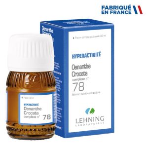 Lehning Oenanthe crocata N°78 complexe Hyperactivité - 30 ml