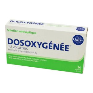 Dosoxygénée 10 Volumes Solution pour application cutanée Bte/20