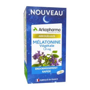 ARKOGELULES Mélatonine Végétale 1.9mg - Bte/30 - Endormissement Rapide